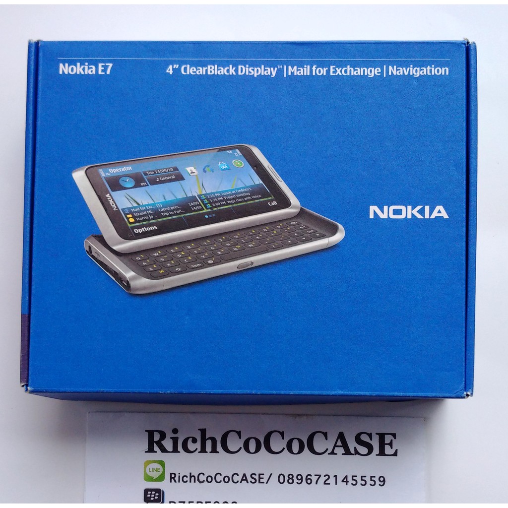 Nokia E7 Communicator NOS New Old Stock HP Jadul Langka