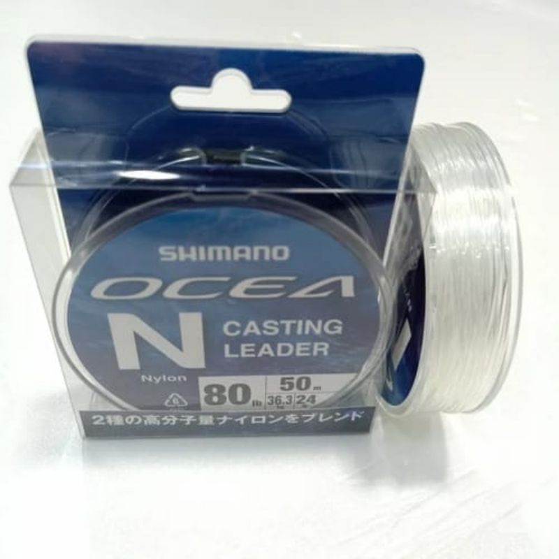 Senar Shimano Nylon Leader 32kg 80lbs 50m