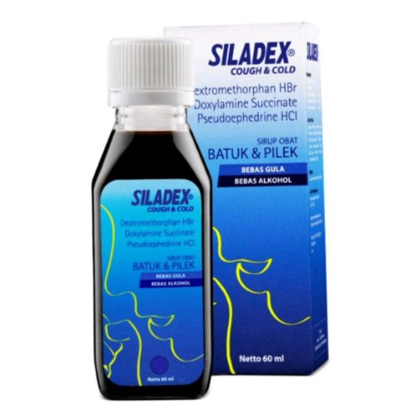 Siladex CC Biru 60ml Sirup Obat Batuk Flu