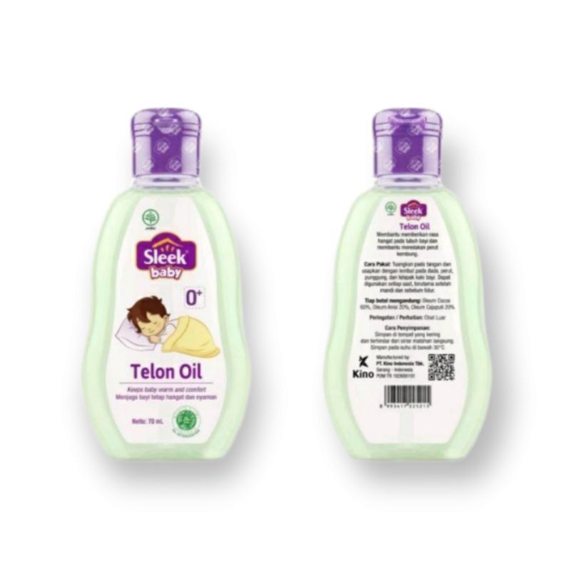 Sleek Baby Telon Oil 70mL - Minyak Telon