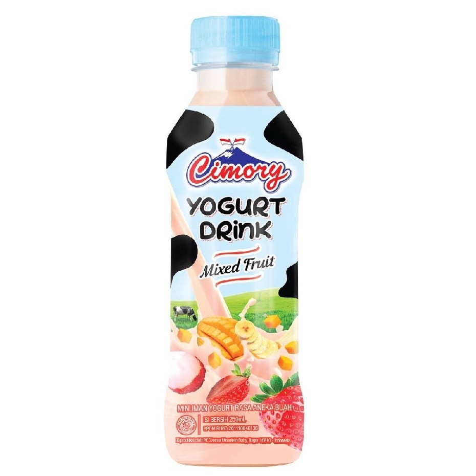 

Minuman Sehat Yoghurt Drink Cimory Mixed Fruit 250 ml