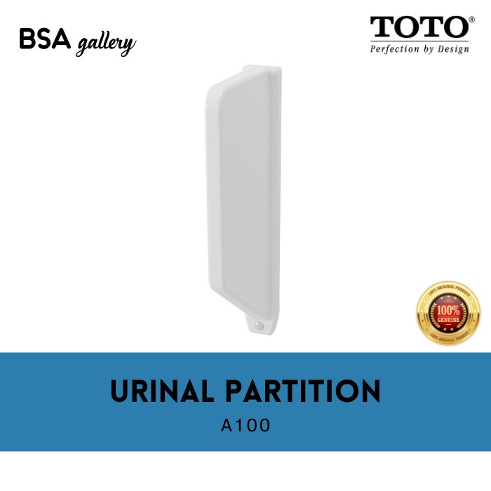 PARTISI URINAL TOTO A100 / URINAL PARTITION / PEMBATAS URINAL TOTO ORI