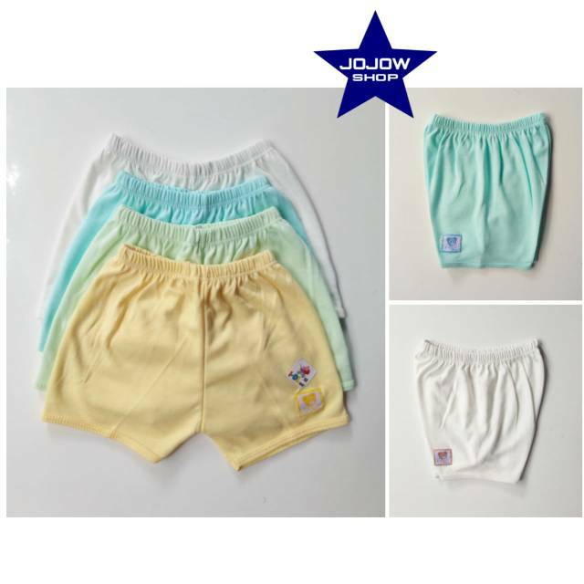CELANA PENDEK BAYI DAN ANAK IOL ISI 3PCS