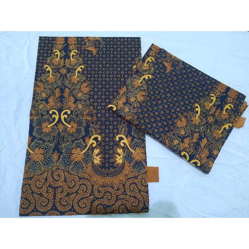 batik sogan klasik motif truntum gunungan / jarik sogan klasik / jarik sogan klasik