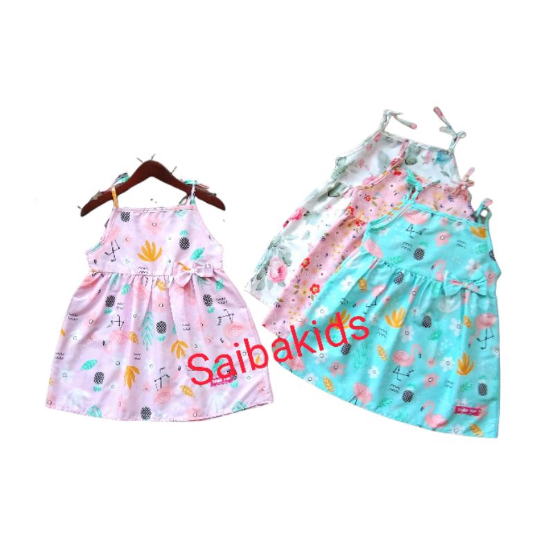 Grosir New Dress Anak Perempuan Yukensi Murah Saibakids Usia 1 Tahun - 4 Tahun