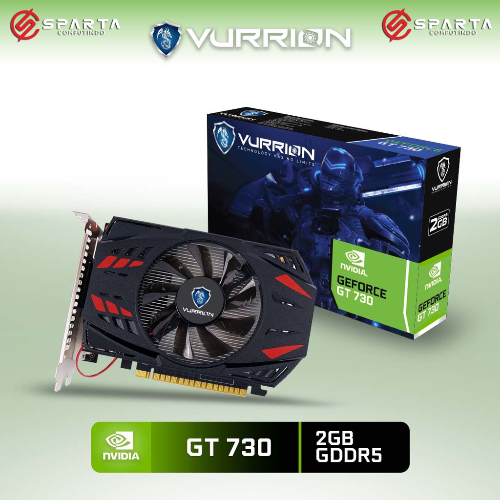 VGA Nvidia Geforce GT 730 2GB GDDR5 Vurrion New Garansi Resmi