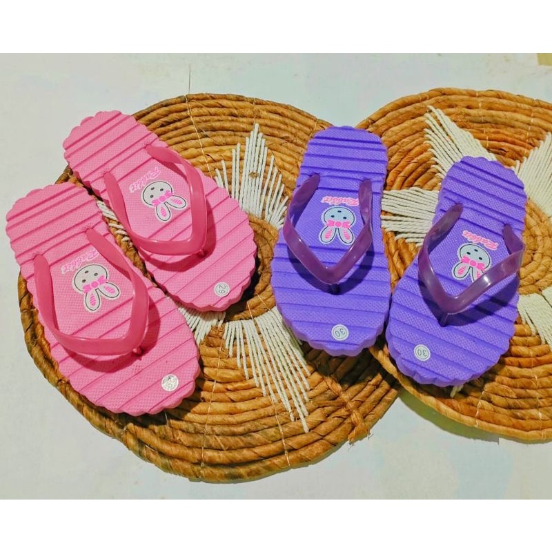 sandal anak karakter sandal minimalis rabit abc05