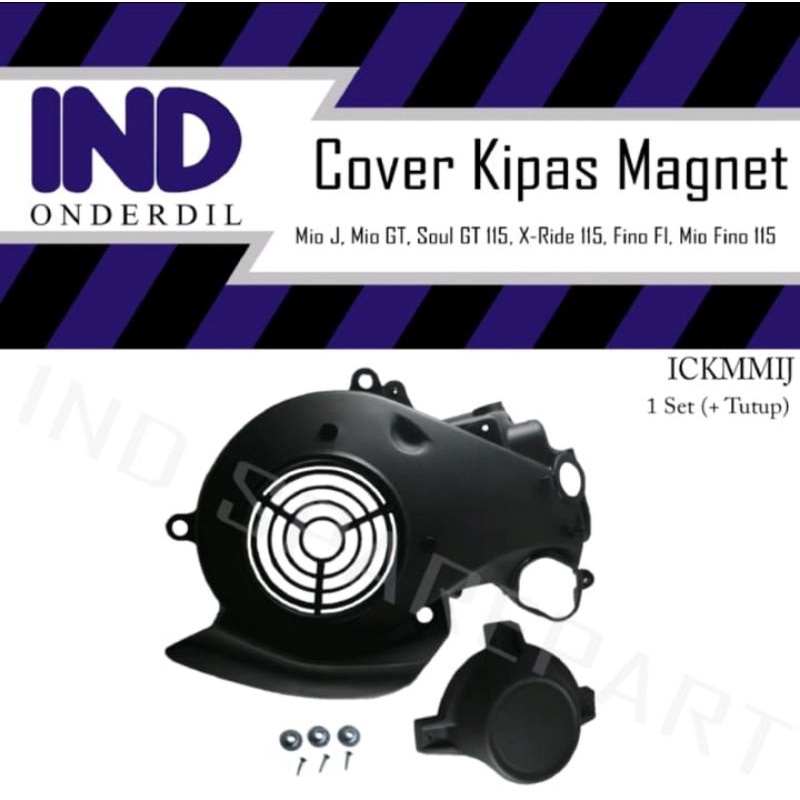 Cover Kipas Magnet Mesin Set Mio J Soul Gt 115 X Ride Fino Fi F1