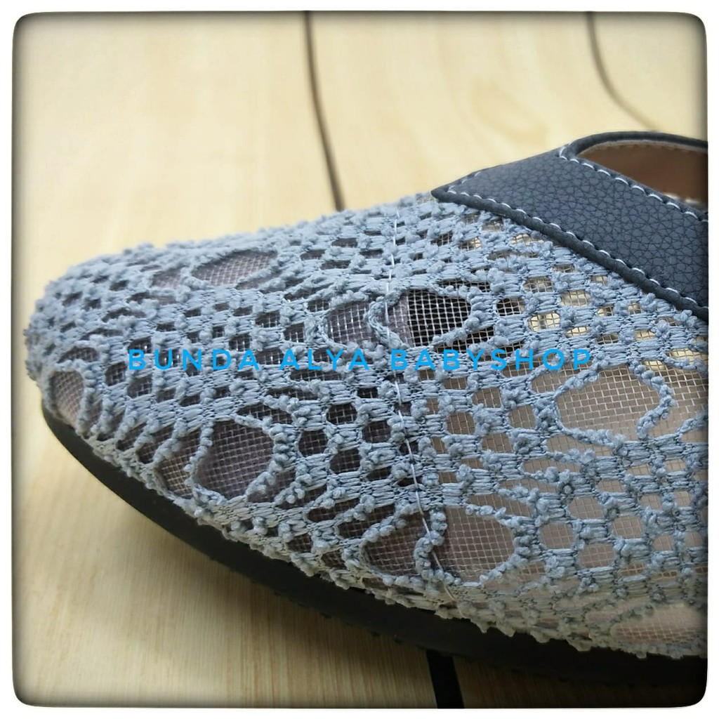 Flatshoes CABARET Burkat ABU Size 37 - 40 - Sepatu Wanita Casual Trendy Premium