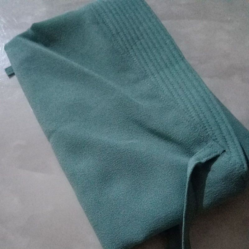 KERUDUNG MARYAM PET / BERGO PET TALI / HIJAB INSTAN-BIRU WARDAH