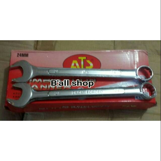 Kunci Ring Pas 24 mm ATS (Harga Per Pcs)