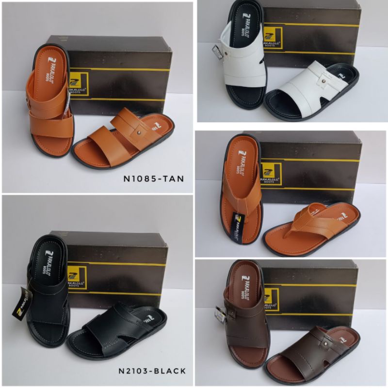 PAKALOLO ORIGINAL SENDAL PRIA KULIT ASLI