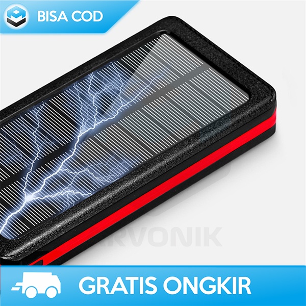 POWERBANK SOLAR P400 LIGHT 20000MAH 4 PORT USB ERGONOMIC FAST CHARGE