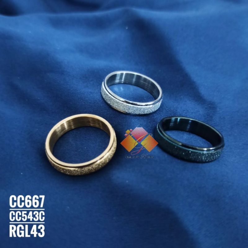 fgs|| 3 warna cincin pasir titanium