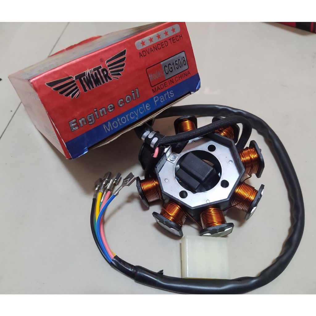 SPOL ASSY SPUL VIAR KAISAR 8P SPUL PENGAPIAN MODEL CG 150 SET