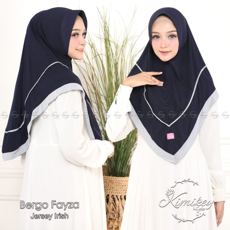 HIJAB INSTAN BERGO FAYZA ORI KIMIKEY