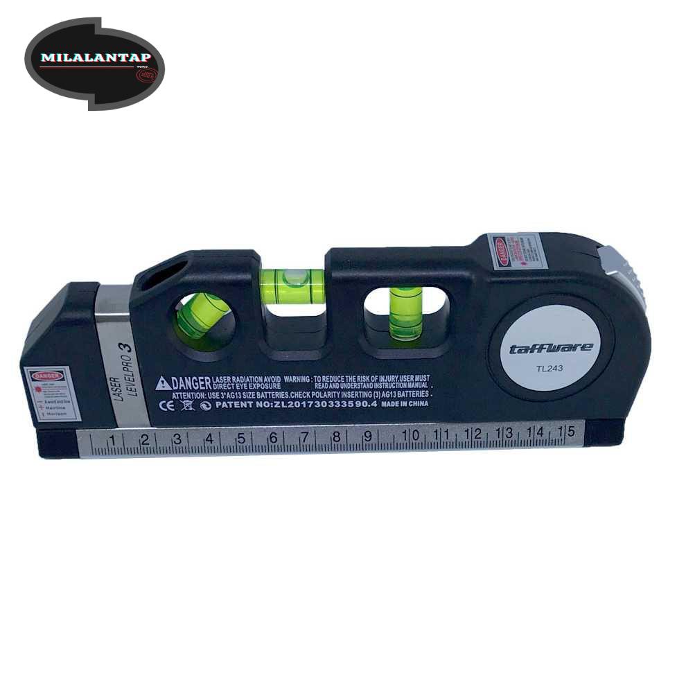 

Penggaris / LEVELPRO3 Penggaris Laser Horizontal 250CM + Waterpass