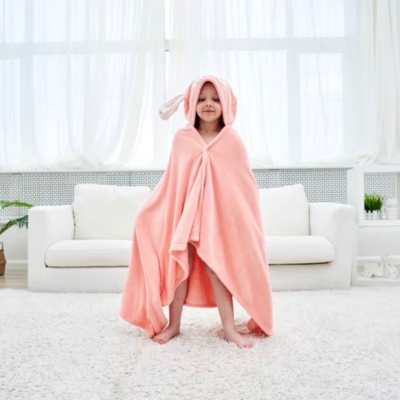 handuk mandi anak lucu / handuk selimut berkarakter / handuk renang / handuk mantel / handuk hoodie kids