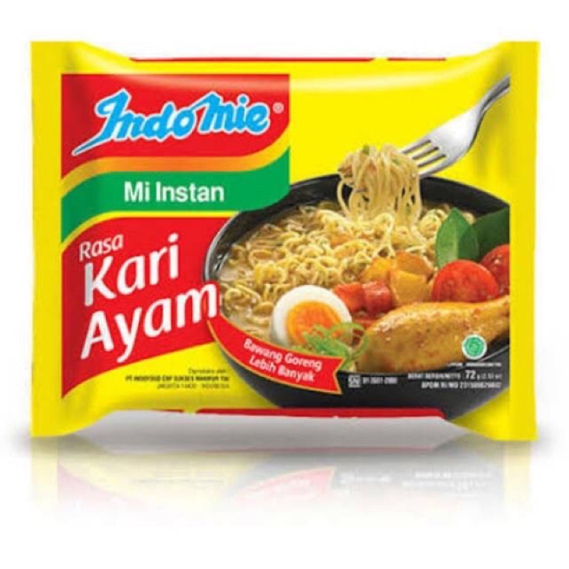 

1 pcs indomie kari ayam