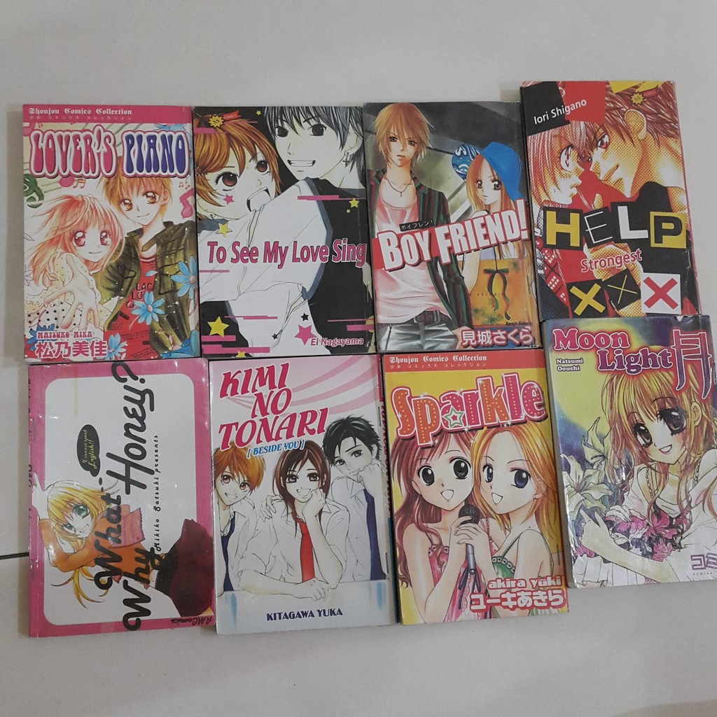 Komik Jepang unofficial : Ei Nagayama, Iori Shigano, Mikiko Satsuki, Kitagawa Yuka, Natsumi Oouchi