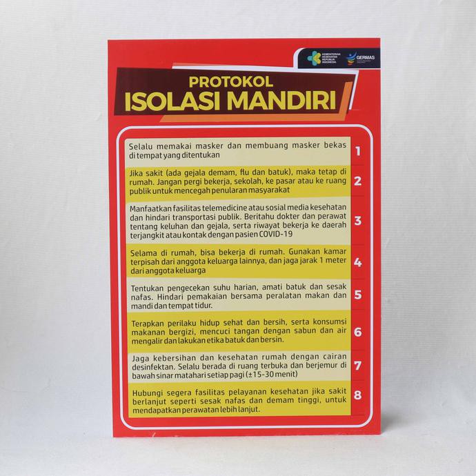 

Poster Protokol Isolasi Mandiri PROMO