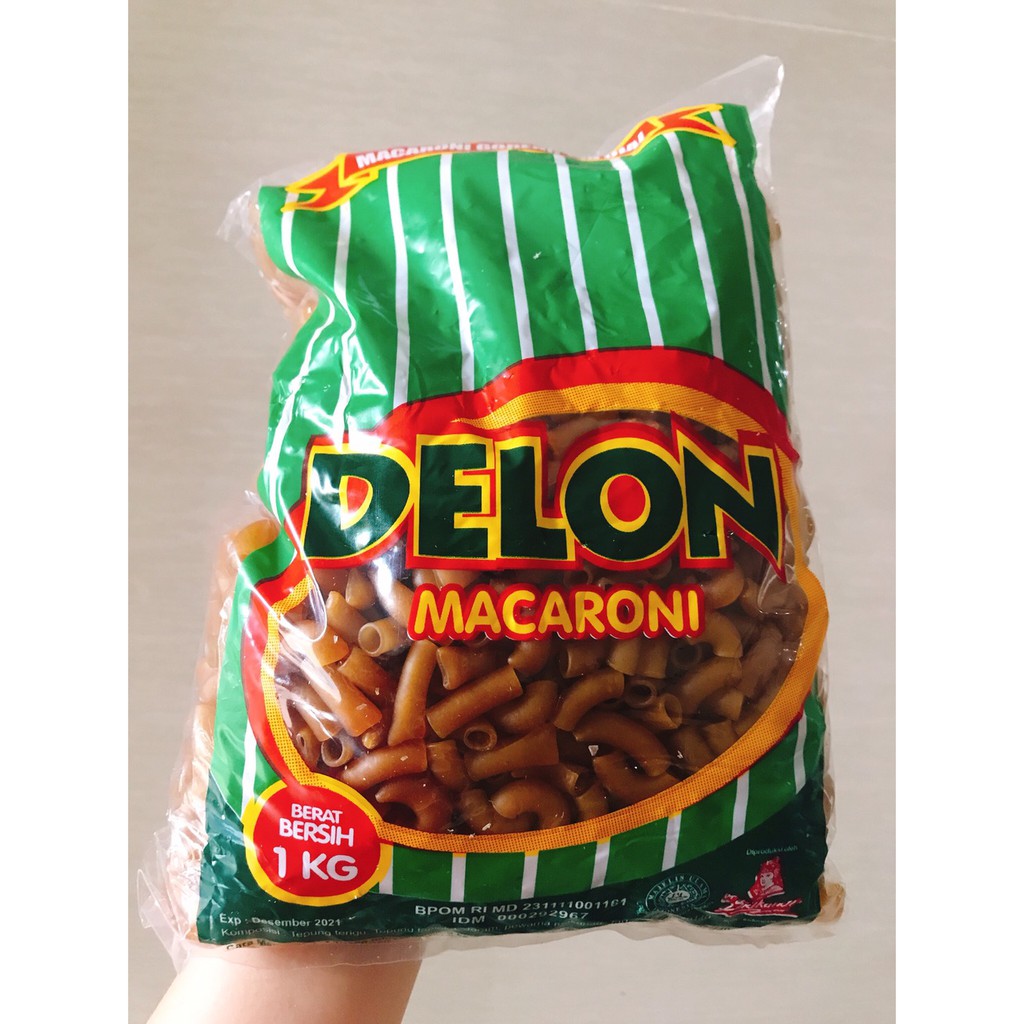 

Makaroni Goreng 1kg / Makaroni mentah Mekar / Makaroni Hijau / Makaroni Delon Coklat / macaroni