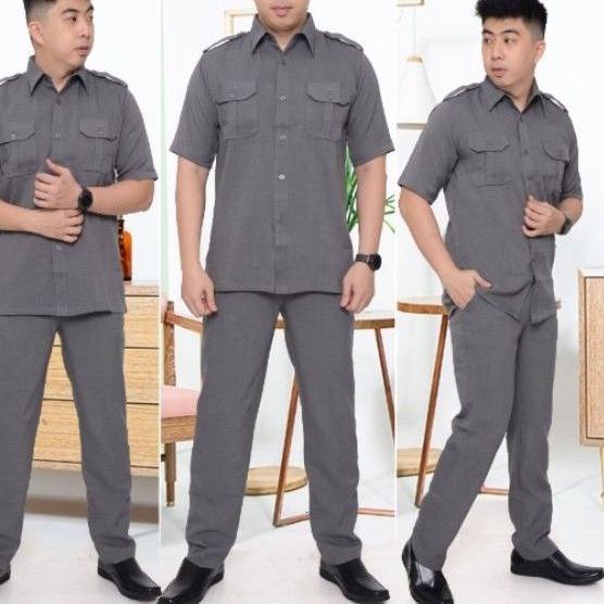 Menarik.. SERAGAM PRIA PDH ABU TUA