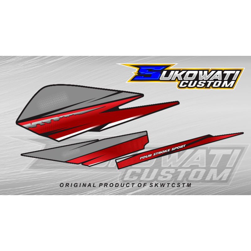 STRIPING GL MERAH GL PRO SERIES