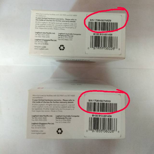 Mouse Usb Logitech B100 Original Garansi Resmi Logitech Indonesia