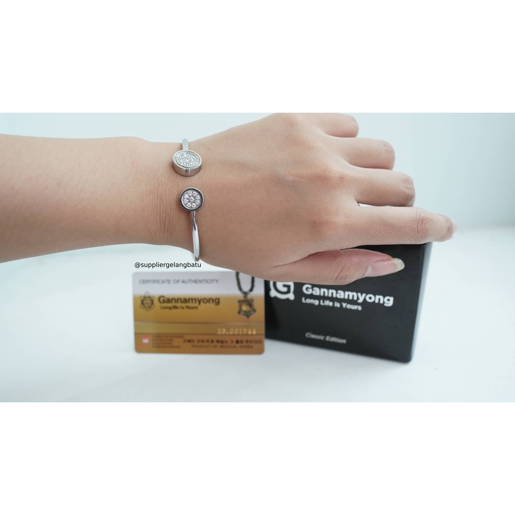 gannamyong BULAT MATA Gelang sehat Ion Negatif LM life secret bracelet