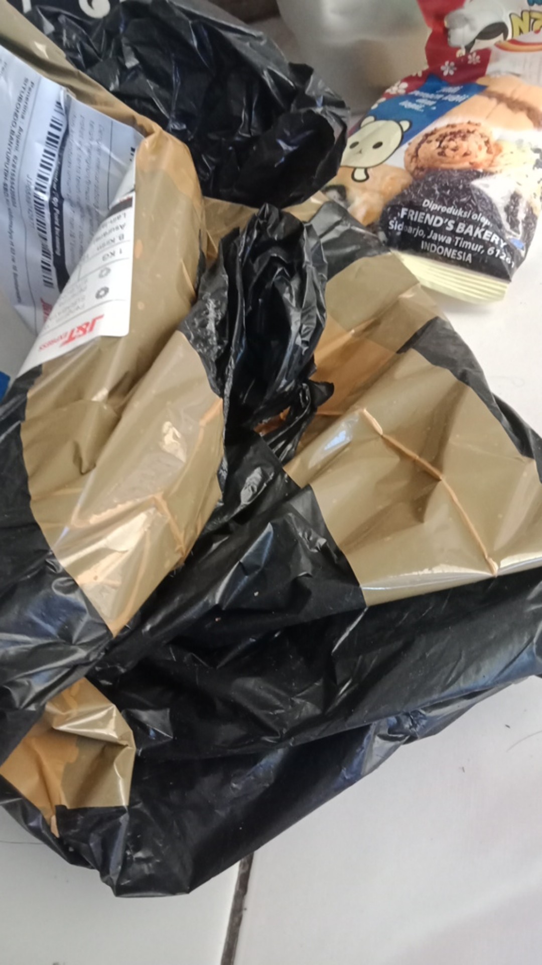 Gamis Candimekar Batik Pelangi Abstrak Malam