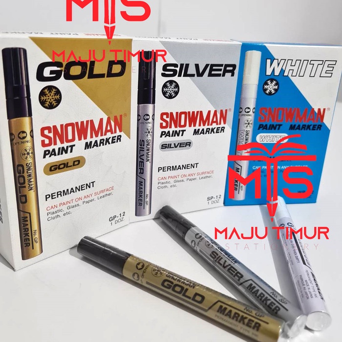 

Hadir Snowman Paint Marker Spidol Bagus