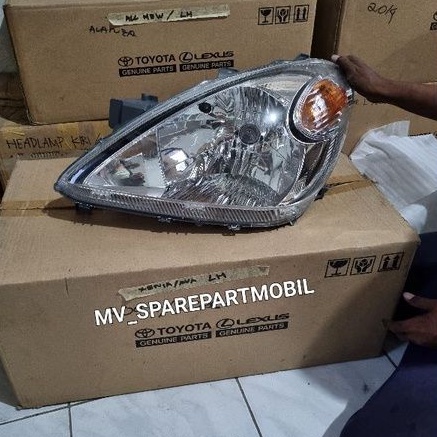 headlamp / lampu depan kiri avanza xenia 2006 2007 2008 2009 2010 ori