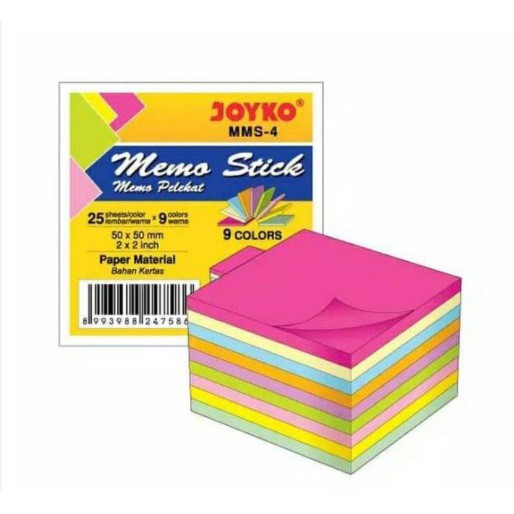 

Sticky Note Memo Murah Tempel Joyko MMS-4