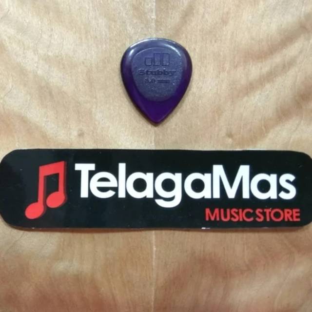 pick gitar dunlop stubby 3.0 mm original