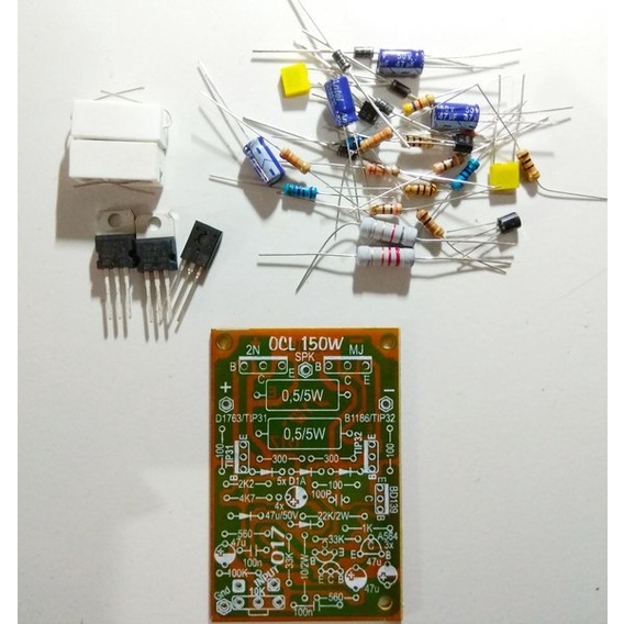 Power Amplifier 150Watt OCL DIY Kit 017