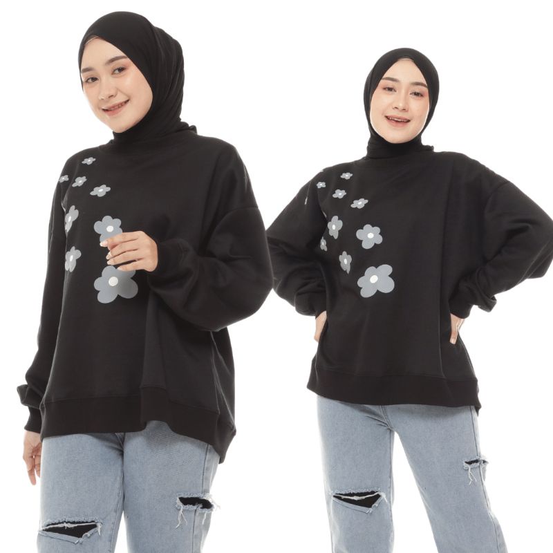 Biiu Sweater Crewneck Oversize