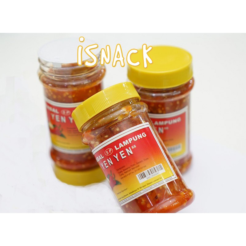 

Sambal Bawang Lampung Asli Yenyen Kemasan 200g