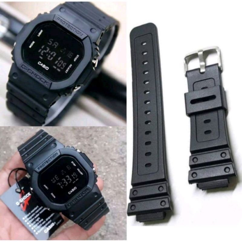 TALI JAM CASIO G SHOCK DW 5600 DW 5600 RUBBER STRAP G SHOCK