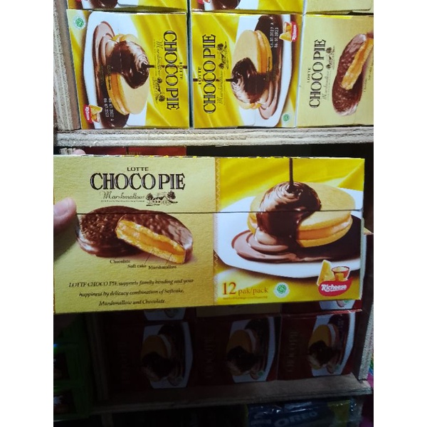 

Lotte Choco Pie Marshmellow 12pcs