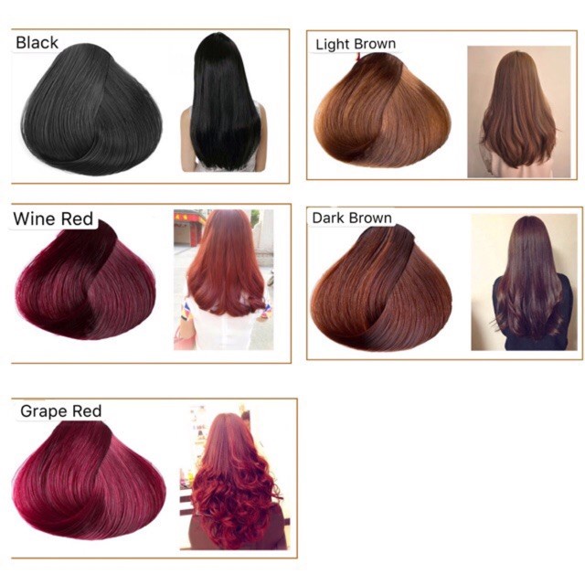 SHAMPOO WARNA CAT RAMBUT NEW MOKERU SHAMPOO SEMIR HERBAL