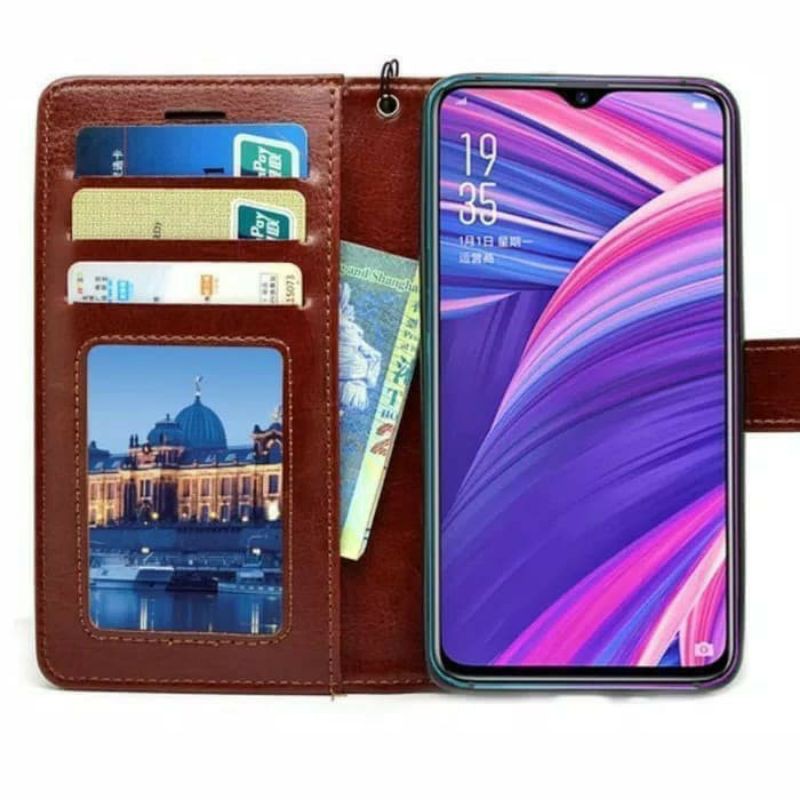 Case Samsung S20 Plus Ultra S10 S9 S8 Plus Lite S7 Edge S6 Edge Flip Leather Cover Kulit Casing