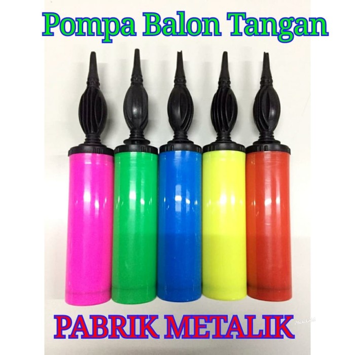 

Pompa Balon Foil / Pompa Balloon Tangan Manual