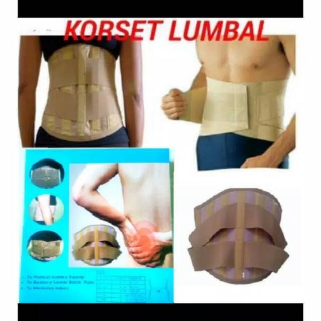 Korset Tulang Belakang Korset Kesehatan uk. SML Korset Penyangga Tulang Belakang Alat Kesehatan