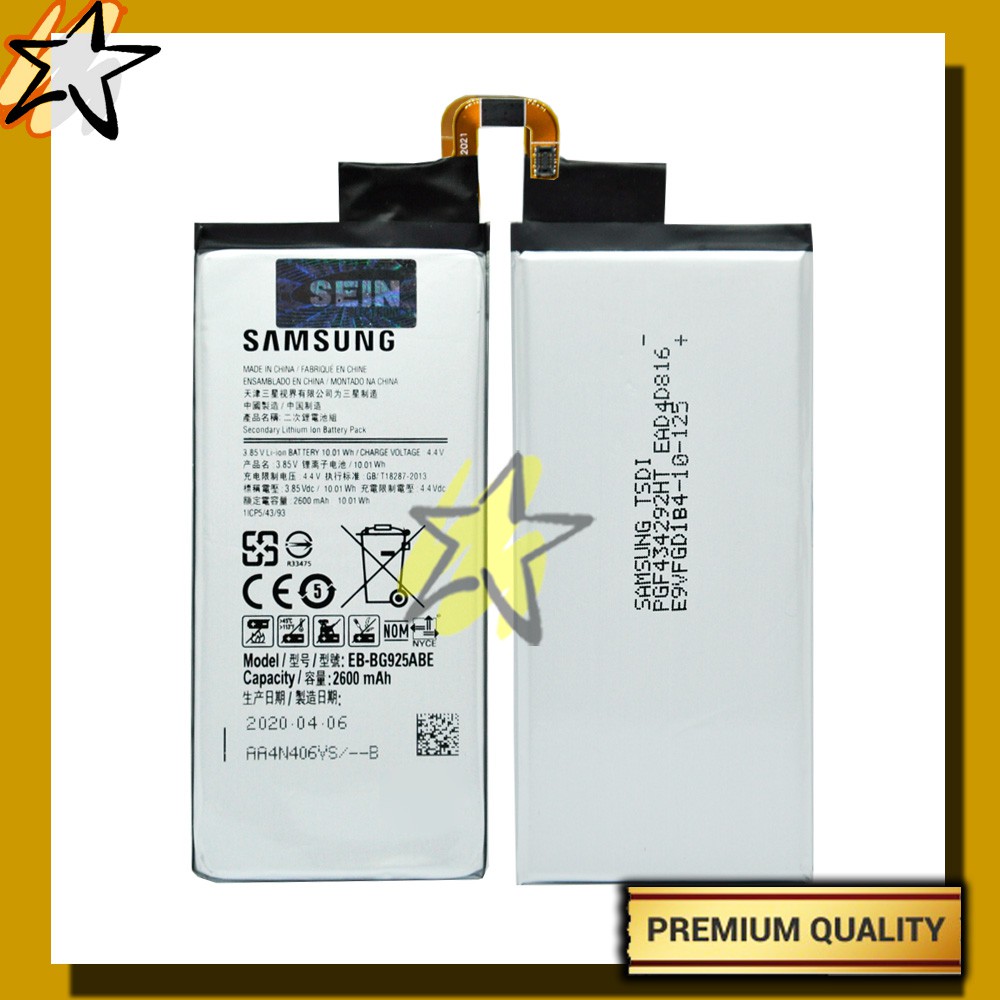 Baterai SAMSUNG S6 EDGE / SAMSUNG GALAXY S6 EDGE  Batre Battery Original