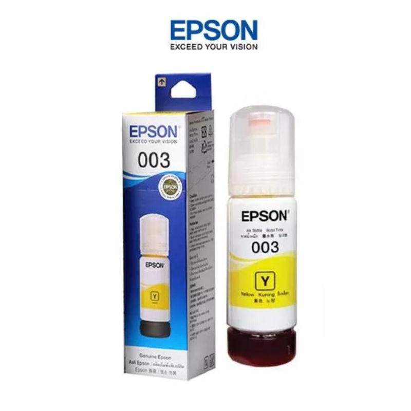 TINTA PRINTER EPSON 003 UNTUK PRINTER L1110, L3100, L3120,L3110, L3210, L3150 dan L5190 EPSON