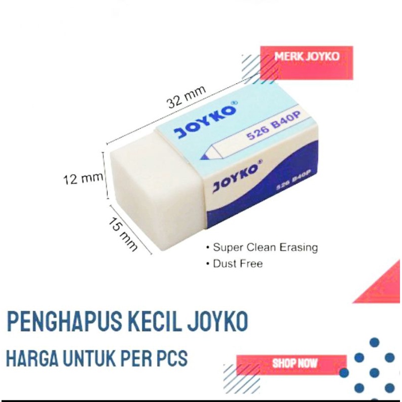 

Penghapus Kecil Joyko B40