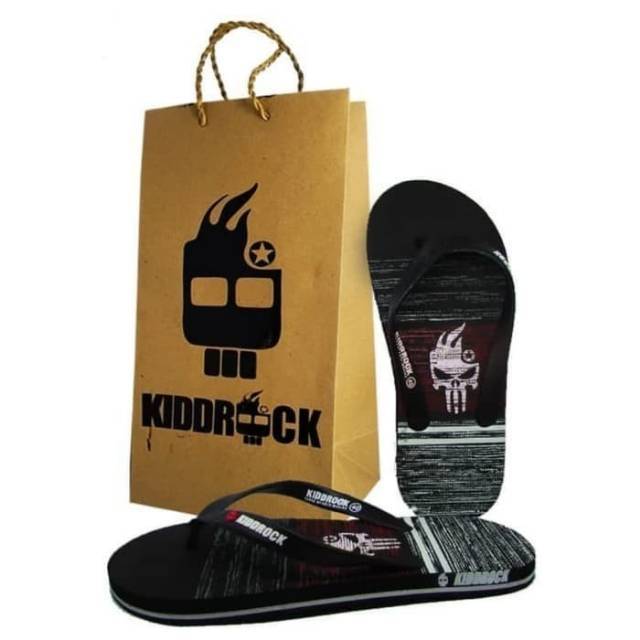  Sandal  Jepit Remaja  Dan Pria  Model Kiddrock Skull Size 38 