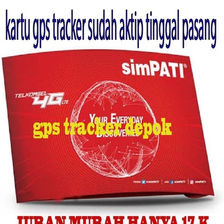 kartu gps tracker dari telkomsel paket 1 tahun paling murah