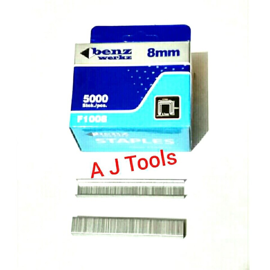 

Isi Staples Tembak Manual 8mm 5000 pcs BENZ 1008F
